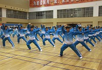 我校获上海市大学生体育联赛(武术)武术拳操功夫扇比赛一等奖