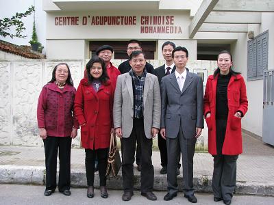 龚元兴大使在春节期间视察慰问穆罕默迪亚医疗队