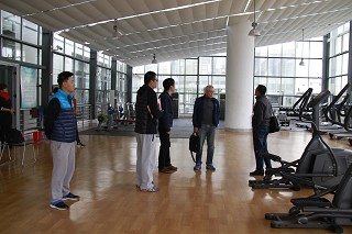 我校迎接上海市大学生体育个性化课程改革评估