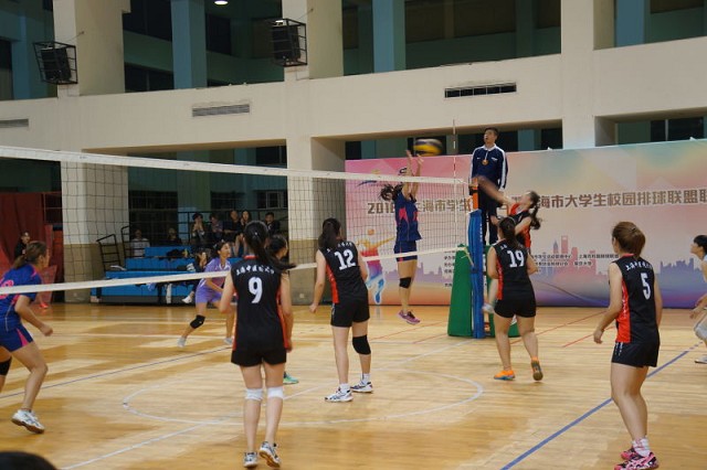 勤奋求实  燃放女排之精神——我校女排喜获2016年上海市学生运动会暨上海市大学生校园排球联盟联赛季军