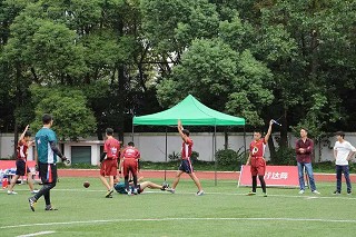 我校腰旗橄榄球队斩获“2016年NFL中国腰旗橄榄球比赛”季军