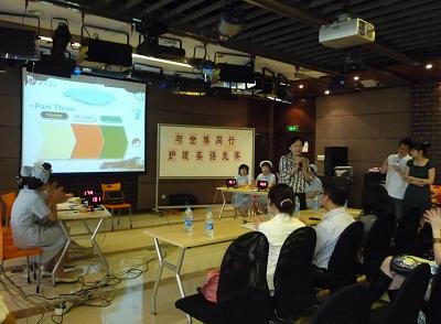 与世博同行  展护理风采