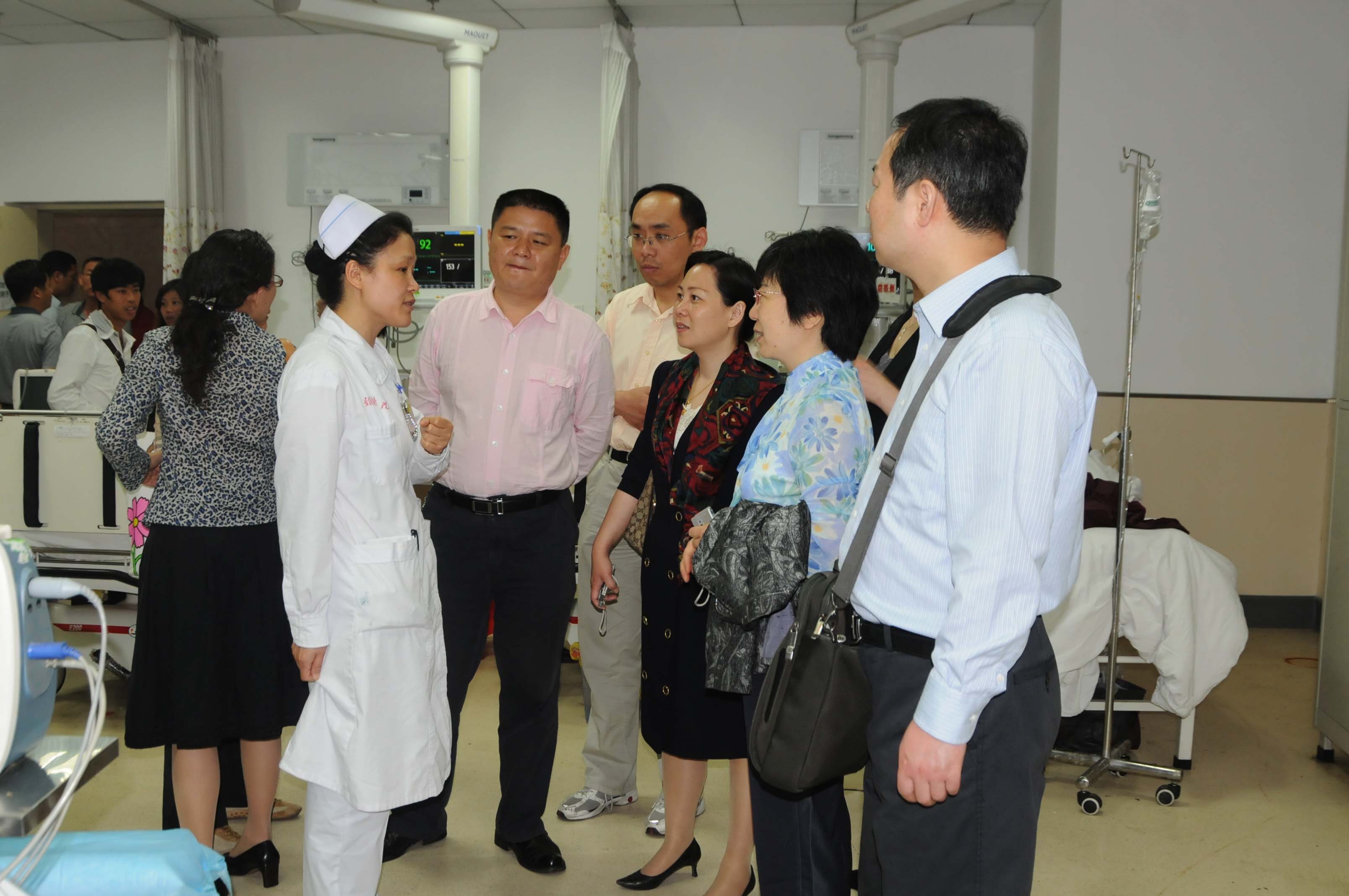 大学附院门急诊管理学组赴中南大学附属湘雅医院 参观学习