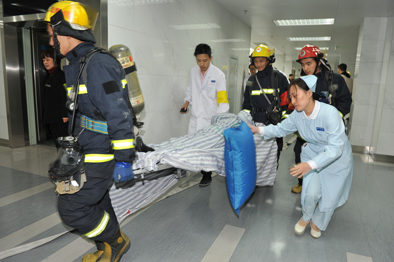 　　　　曙光医院消防演习简报
