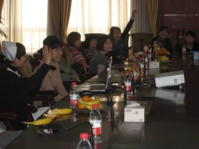 护理英语沙龙在普陀医院如期举行